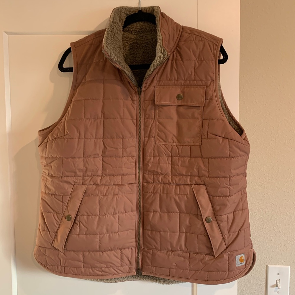 Sherpa Lined Carhartt Vest